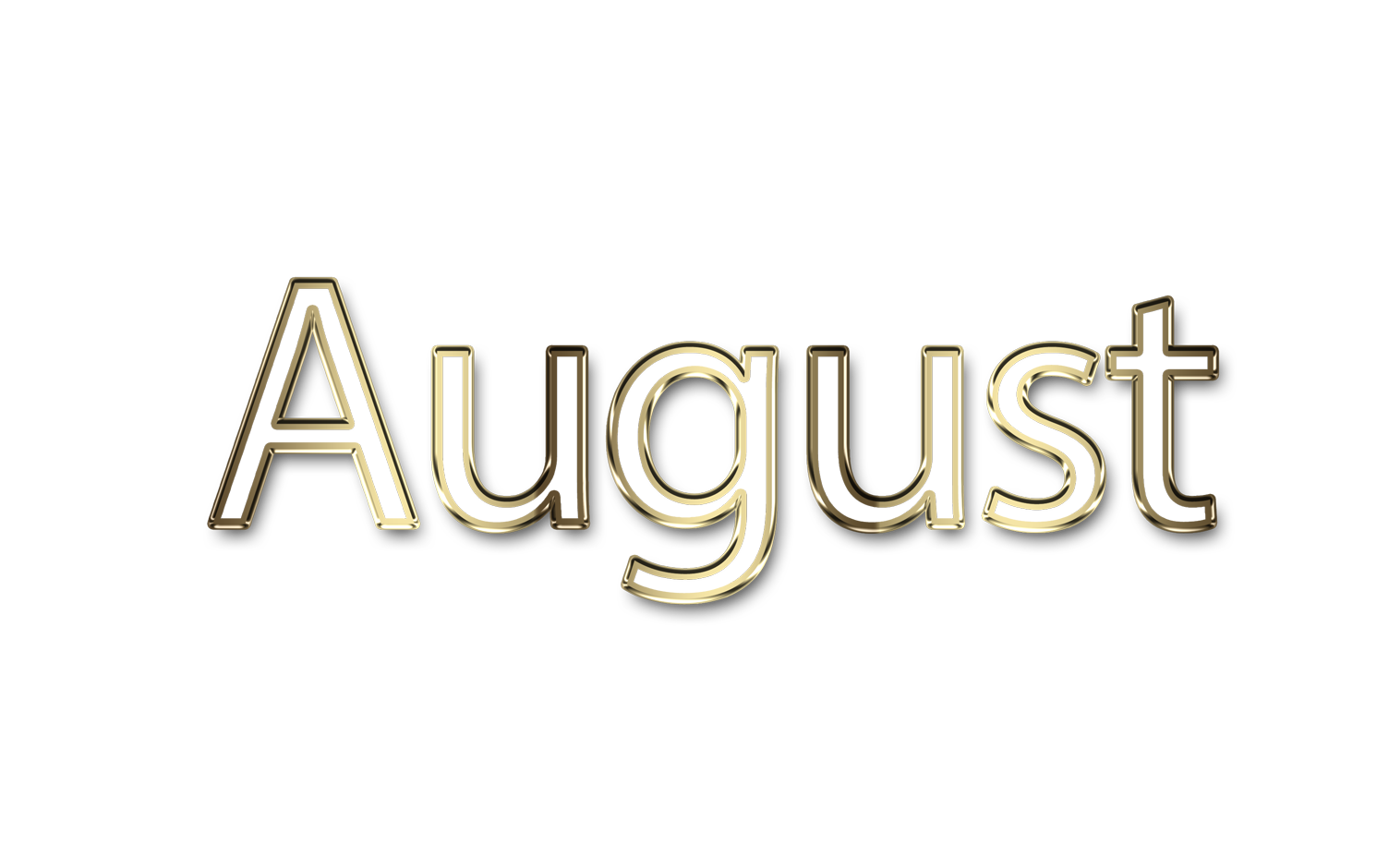 August png, word August png, August word png, August text png, August letters png, August word art typography PNG images, transparent png
